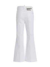 Dsquared2 Super Flared Cropped Jeans