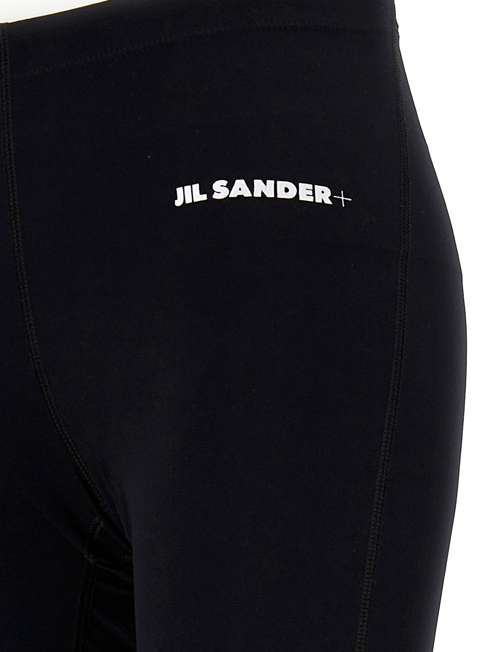 Jil Sander Logo Print Leggings — Women's Jeans