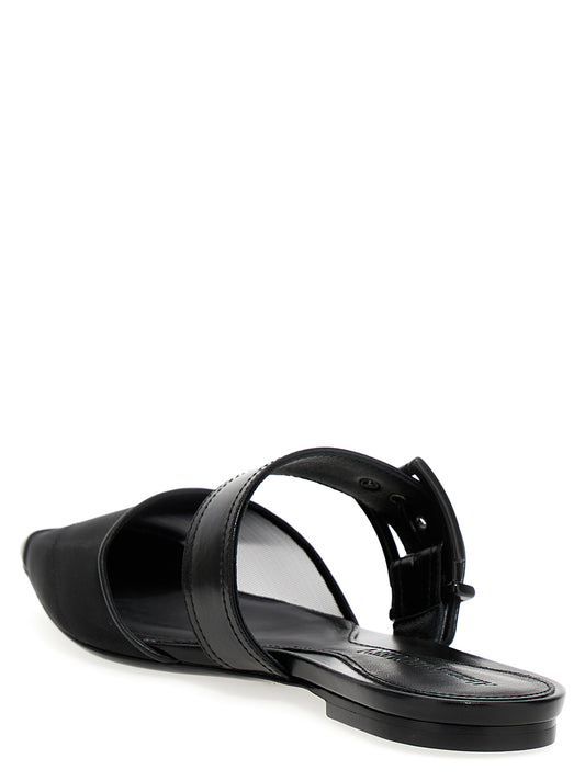 Alexander McQueen Punk’ Mules — Flat Shoes for Women
