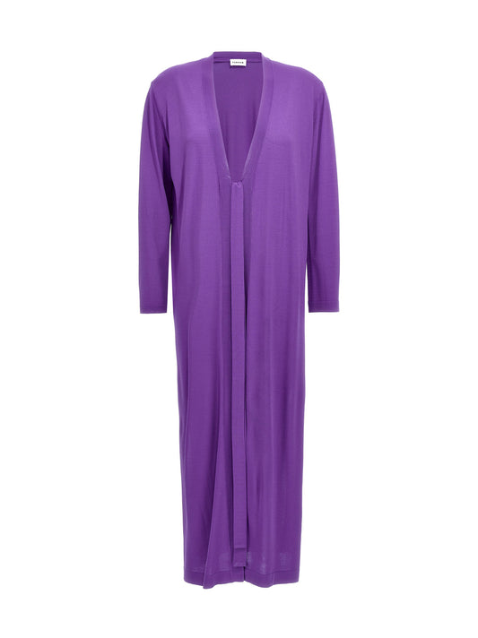 P.a.r.o.s.h. Roux Cardigan — Purple Knitwear for Women