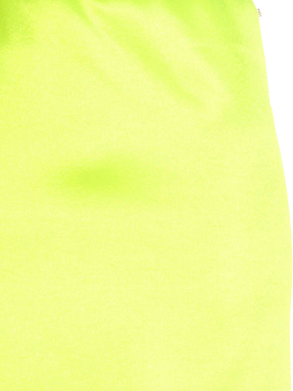 Sportmax Adua Skirt — Yellow Satin Maxi Skirt