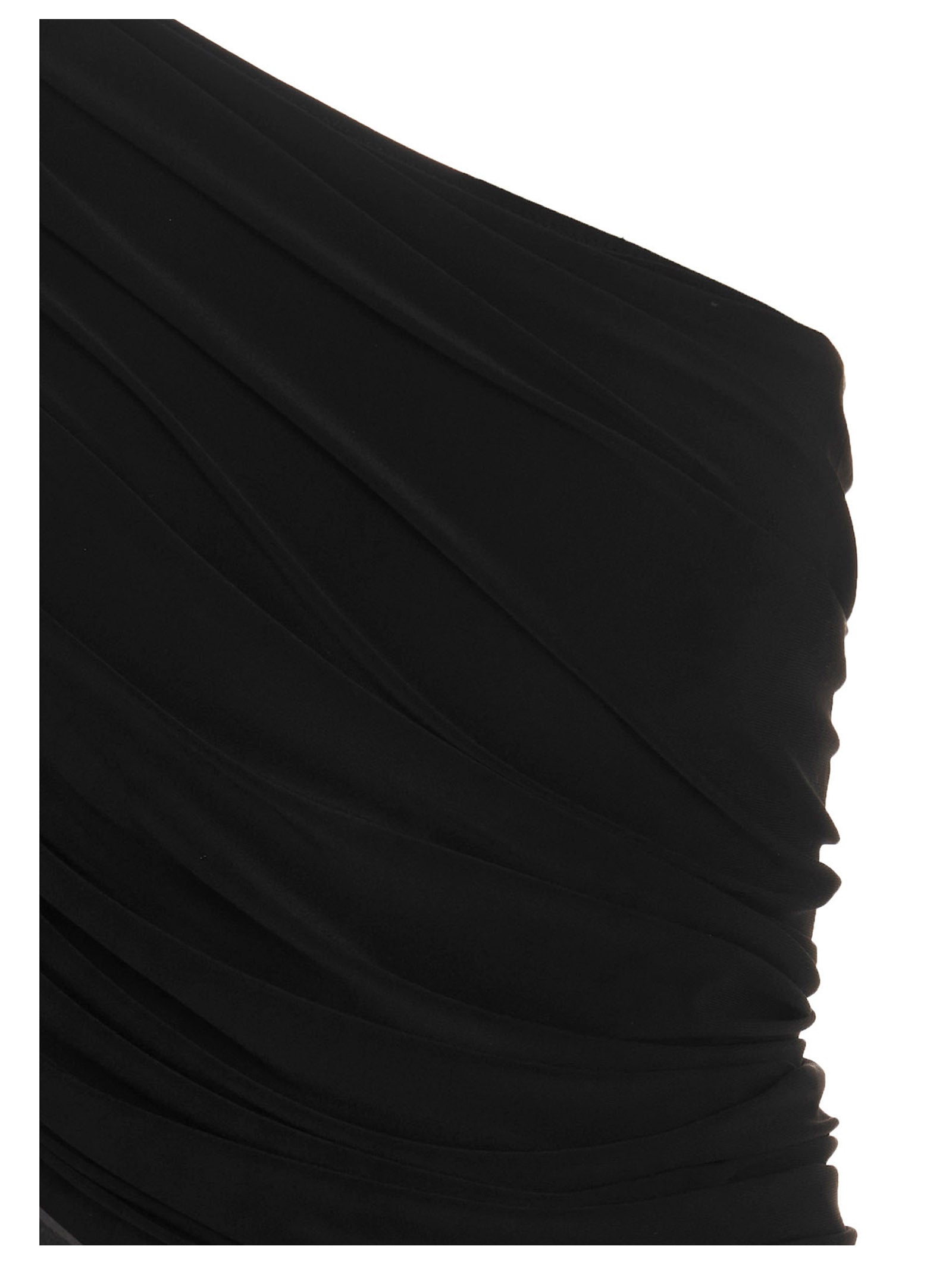 Norma Kamali Diana Top — One-Shoulder Cropped Top