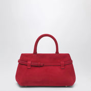 Manu Atelier Le Cambon 25 Red Suede Handbag — Luxury Mini