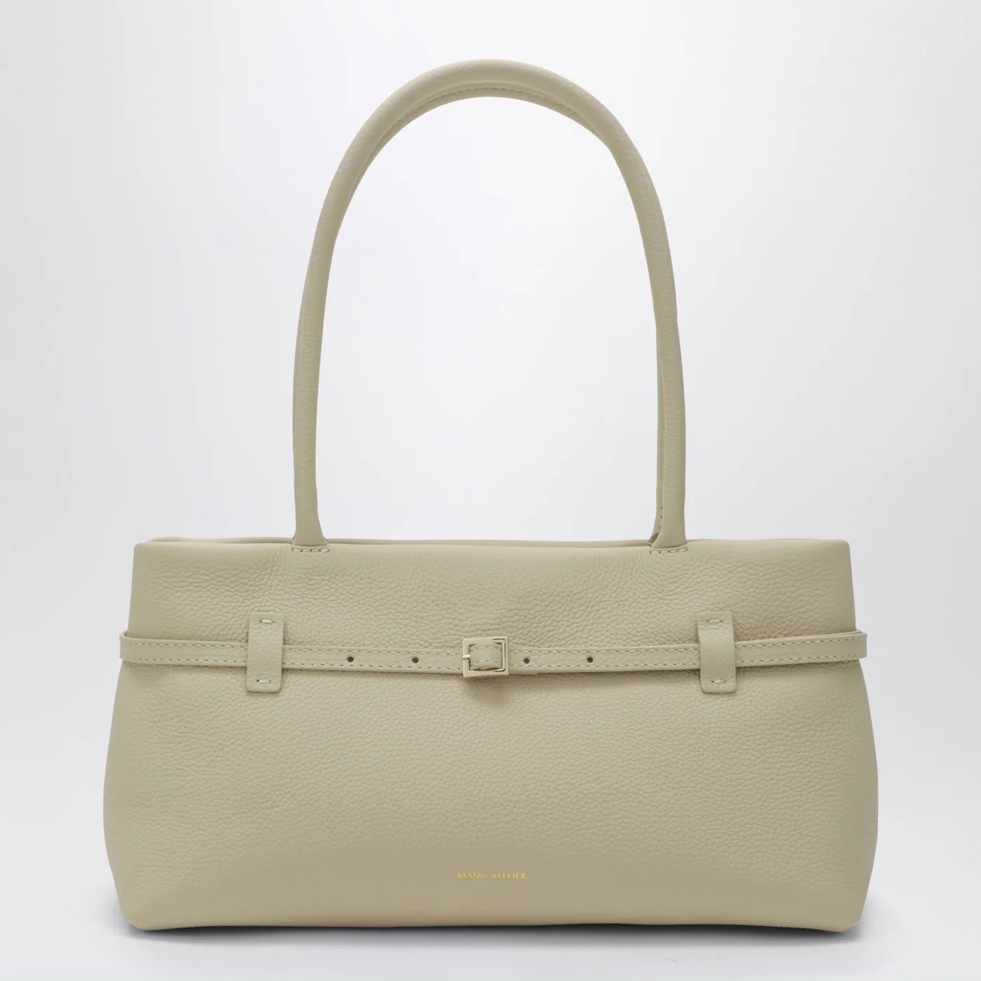 Manu Atelier Le Cambon East West Shoulder Bag — Vanilla