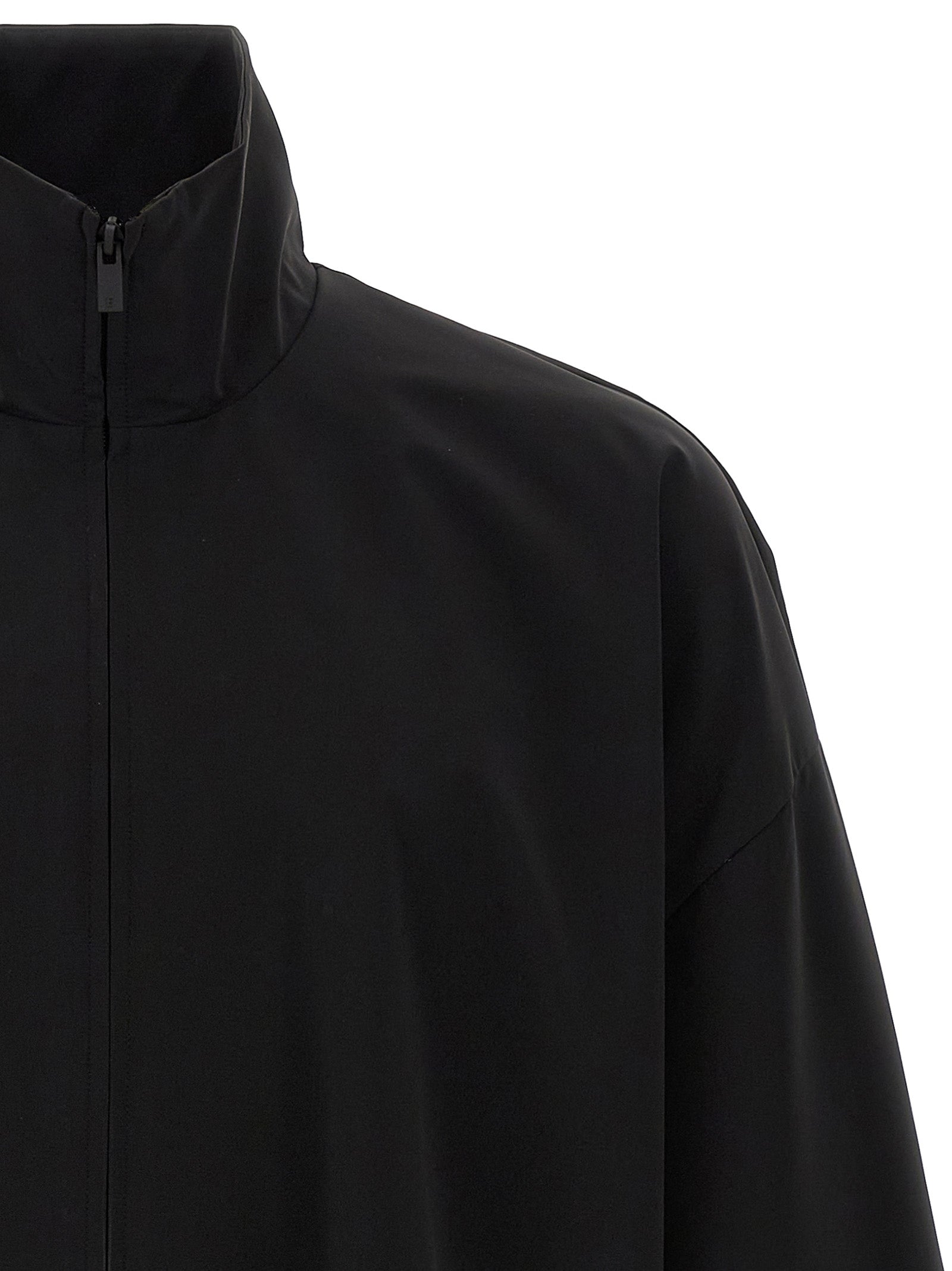 Fear Of God Essential Sporty Jacket — Black Oversized