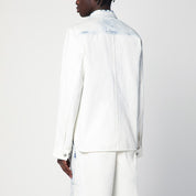 Dries Van Noten Camisa vaquera azul descolorida