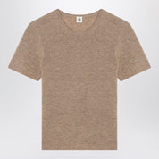 La prenda Como suéter en lana camel y cachemira