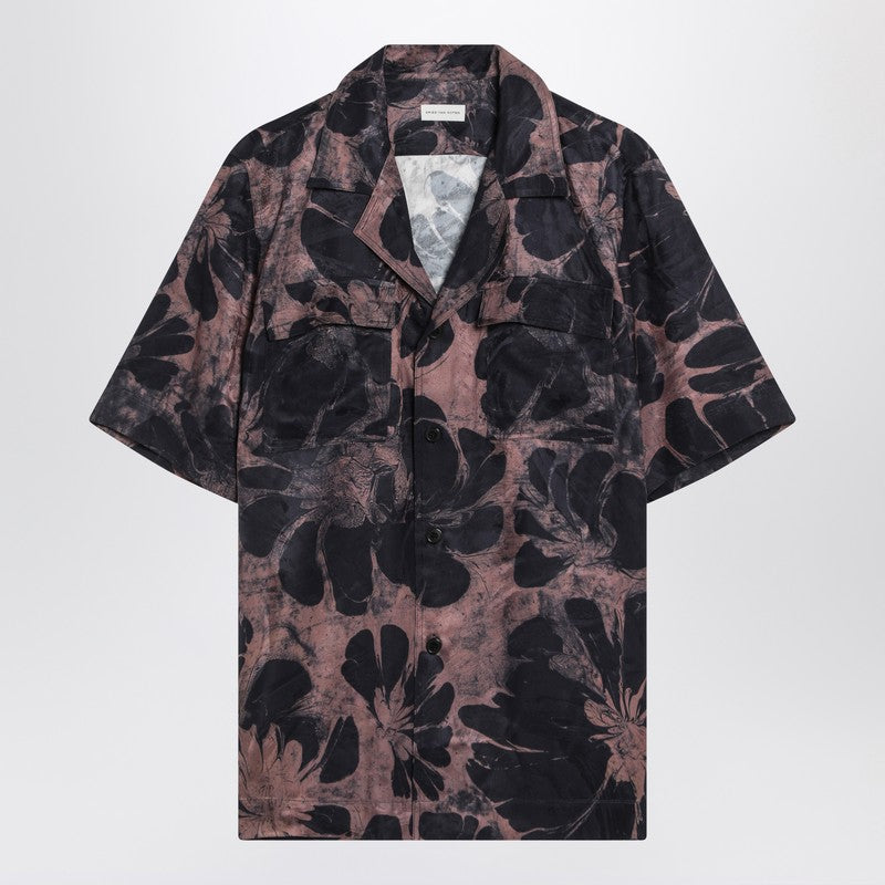 Dries Van Noten Shirt with floral pattern in viscose