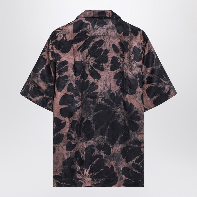 Dries Van Noten Shirt with floral pattern in viscose