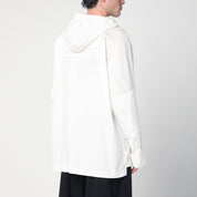 Dries Van Noten White Asymmetric Cotton Shirt