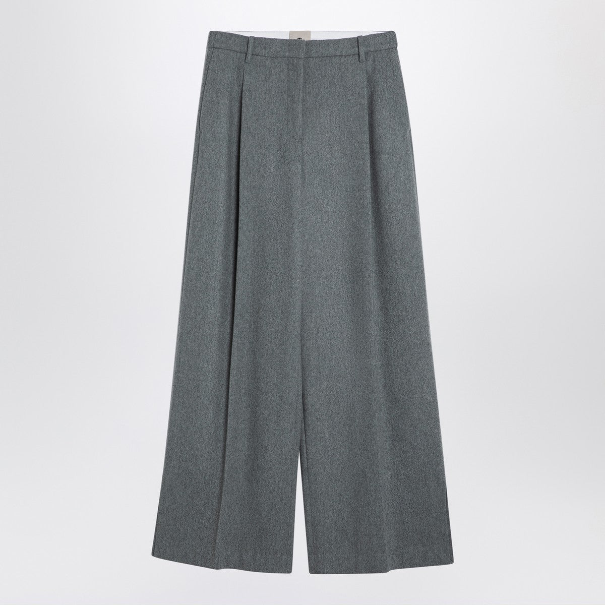 Mille grey over trousers in wool blend