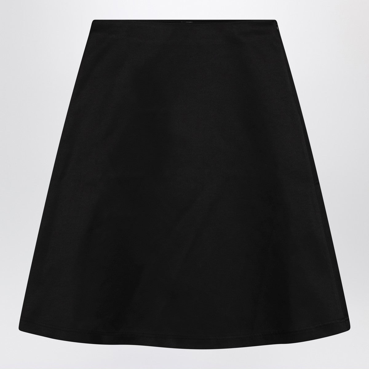 Black Kelly skirt — cotton‑blend with recycled fabric