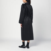 le vêtement trench-coat Kelly en coton mélangé noir