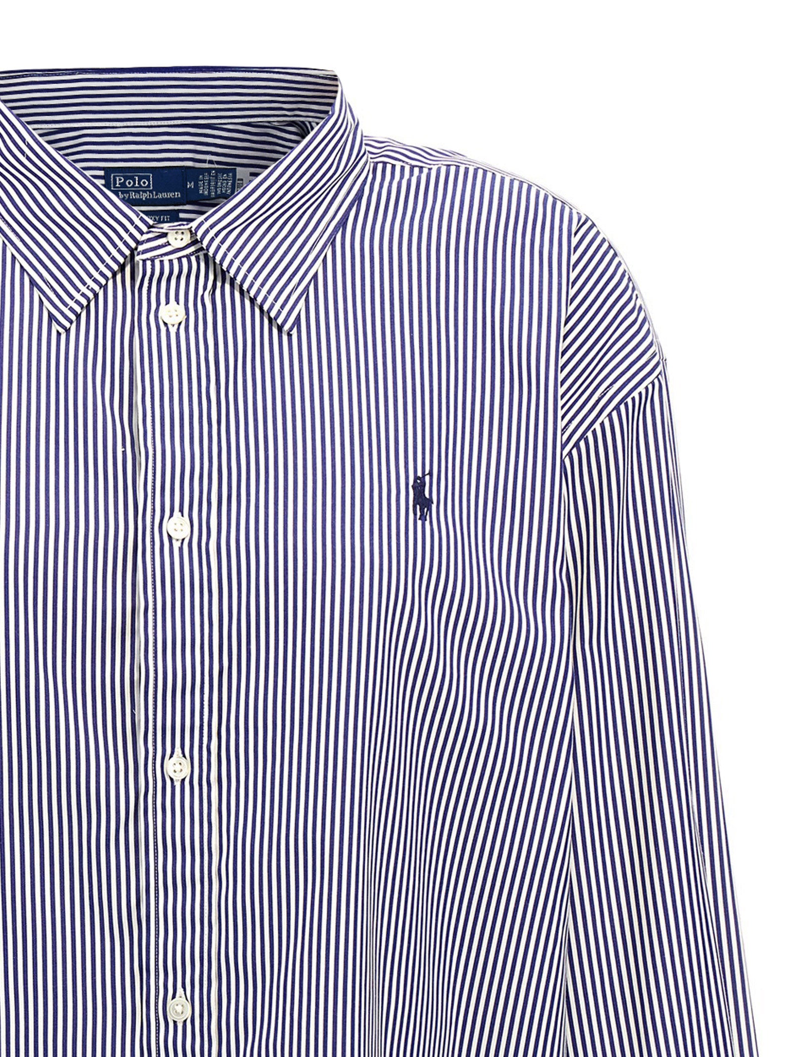 Polo Ralph Lauren Striped And Logo Shirt