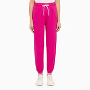 Polo Ralph Lauren Fuchsia cotton jogging trousers