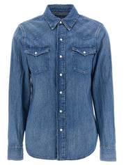 Polo Ralph Lauren Denim Shirt for Women - Blue Cotton