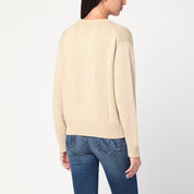 Pull Polo Bear en coton beige Polo Ralph Lauren