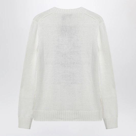 Polo Ralph Lauren White Polo Bear sweater
