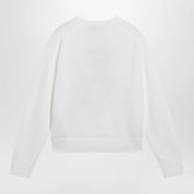 Polo Ralph Lauren White cotton Polo Bear sweater