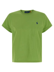 Polo Ralph Lauren Classic T‑shirt — Green Women’s Topwear