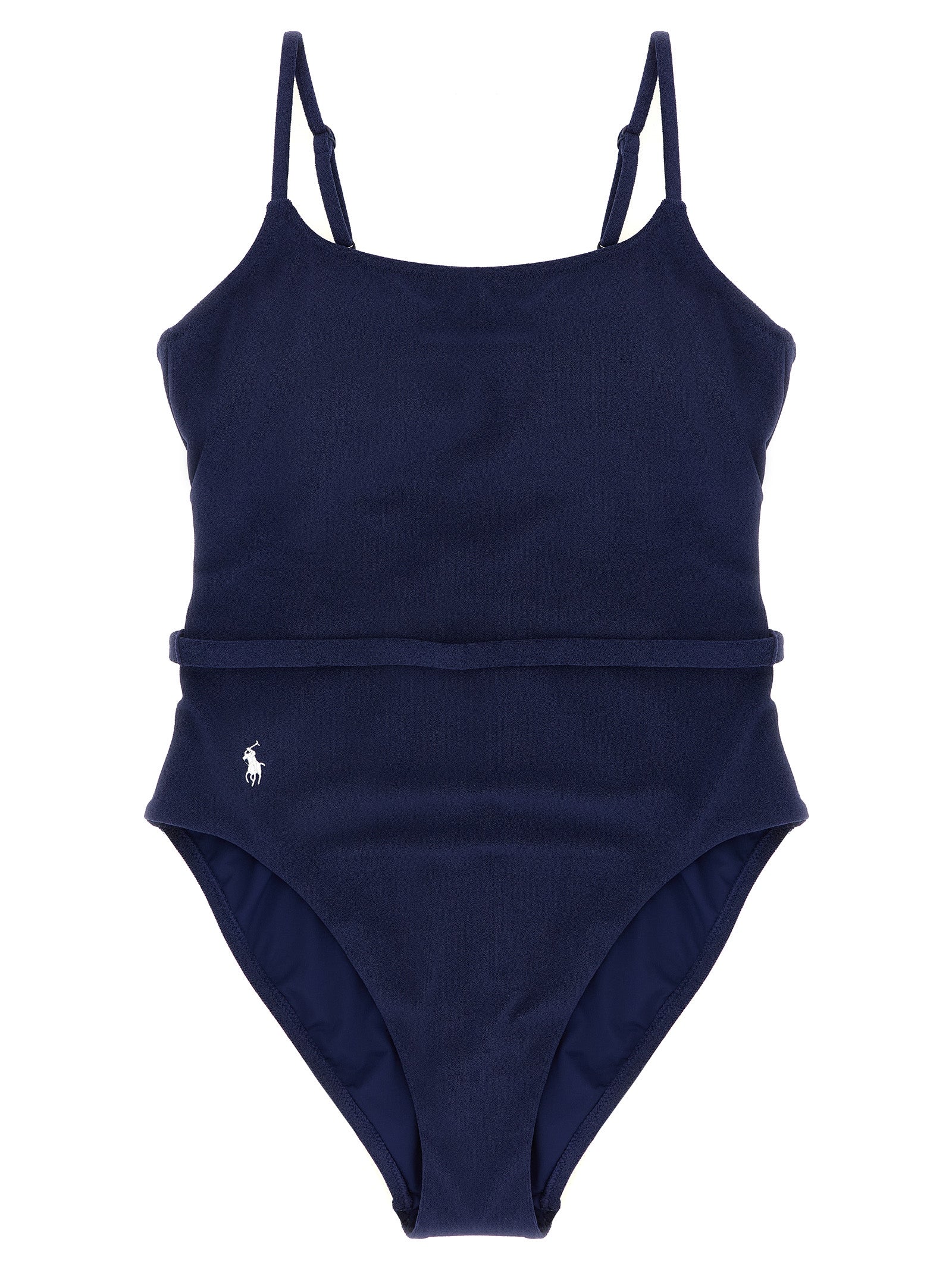 Polo Ralph Lauren Kennedy One-piece Swimsuit — Blue