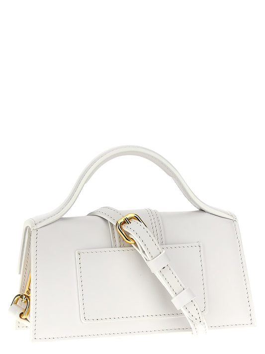 Jacquemus Le Bambino Handbag — White Leather Mini
