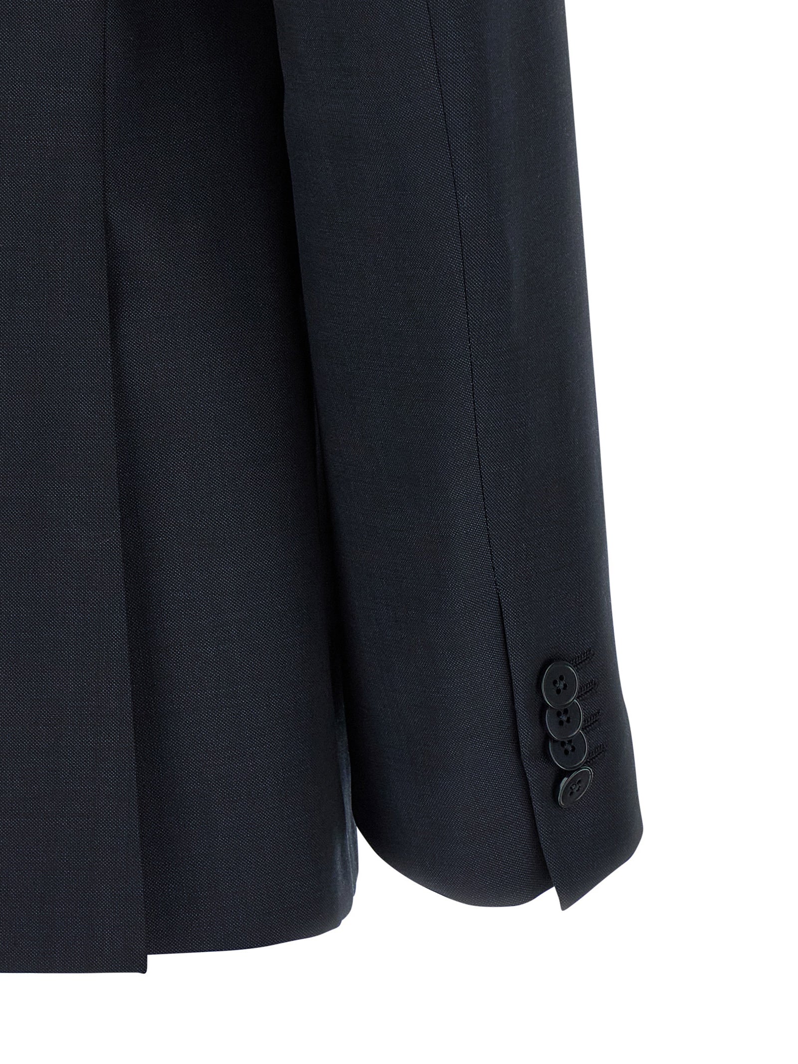 Zegna Wool Dress Suits for Men — Blue Tailored Fit