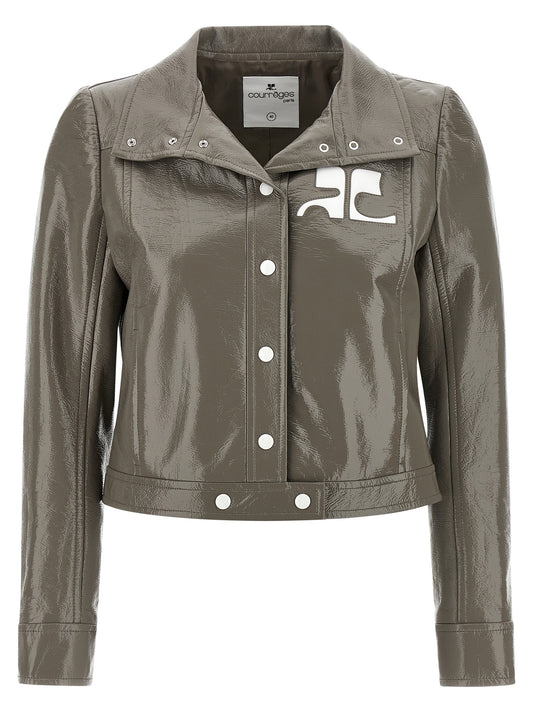 Courreges Vinyl Jacket