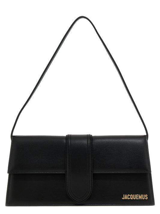 Jacquemus Le Bambino Long Shoulder Bag — Black