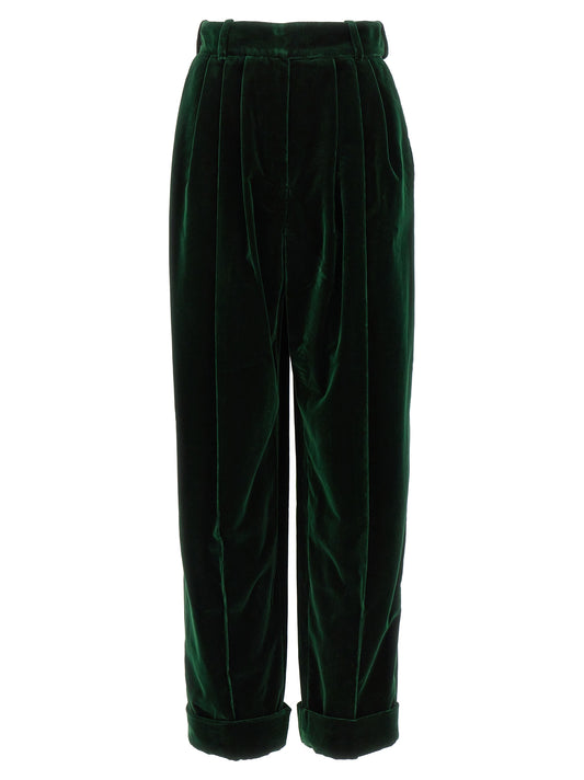 Alexandre Vauthier Boyfriend Trousers — Velvet Green