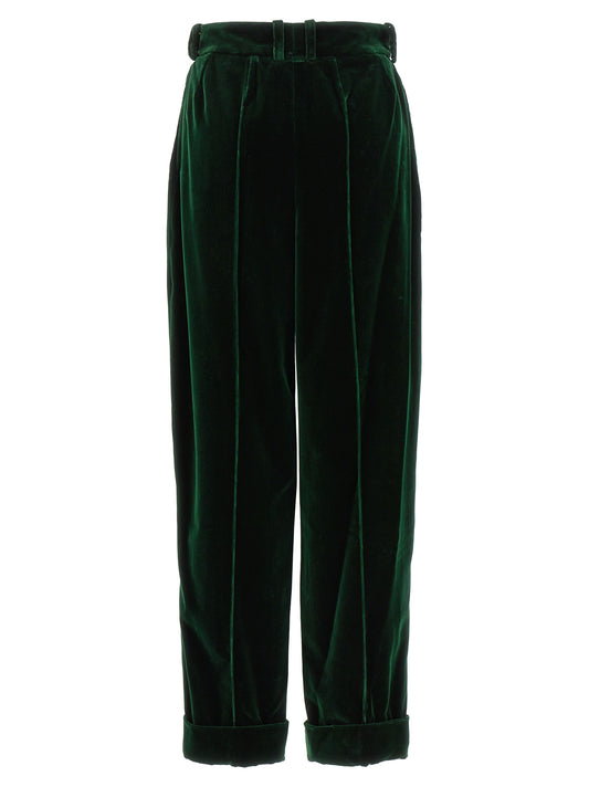 Alexandre Vauthier Boyfriend Trousers — Velvet Green