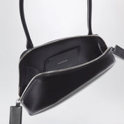 The Attico Sunrise bag black in leather