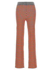 Paco Rabanne Jacquard Trousers — Multicolor Women’s Fit