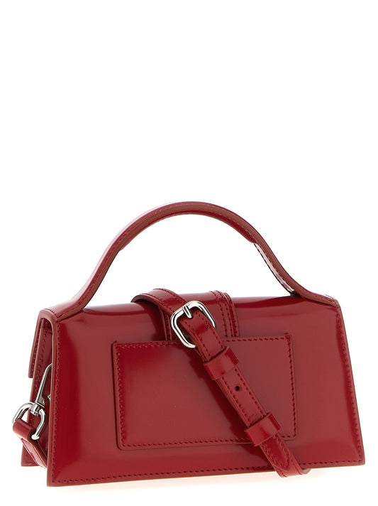 Jacquemus Le Bambino Handbag — Red Leather Shoulder Bag