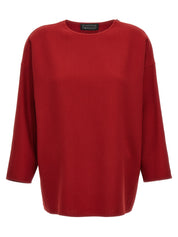 Gianluca Capannolo Red Wool Bettina Top – Womens Topwear