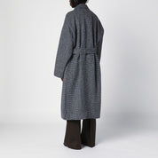 New Amsterdam Surf Association wool blend checked coat