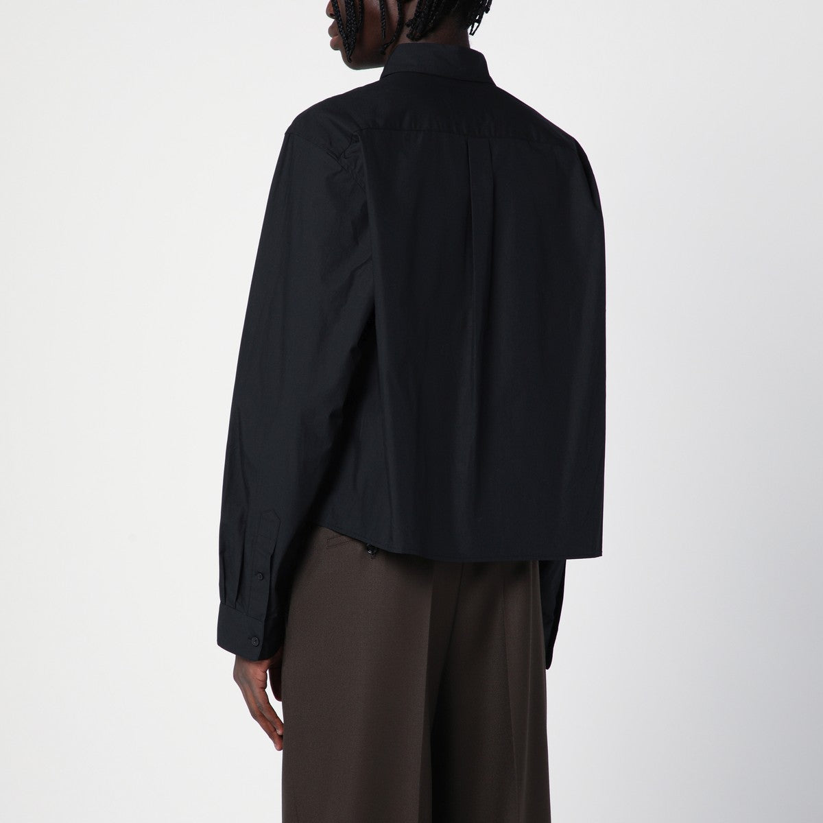 Chemise en coton noir de la New Amsterdam Surf Association