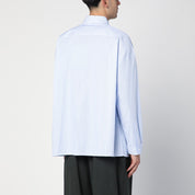 Blue Striped Cotton Shirt — New Amsterdam Surf Association