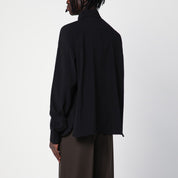 Black Viscose Blend Shirt — New Amsterdam Surf Association