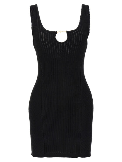 Jacquemus La Mini Robe Sierra Dress - Black, New Arrival