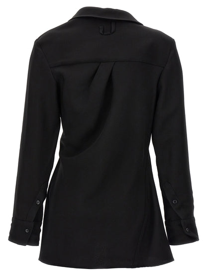 Jacquemus La Chemise Pablo Shirt — Women's Black Shirt