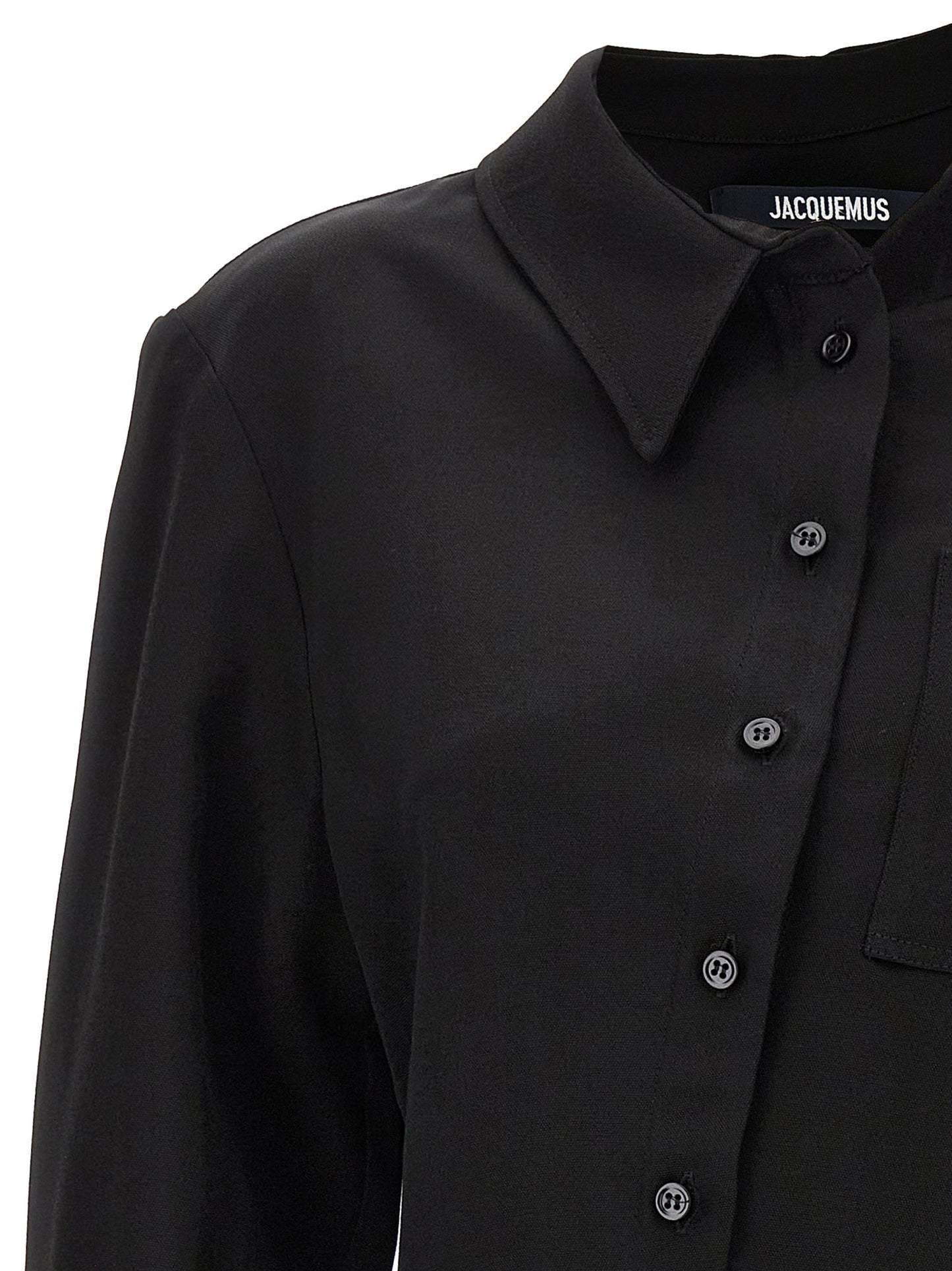 Jacquemus La Chemise Pablo Shirt — Women's Black Shirt