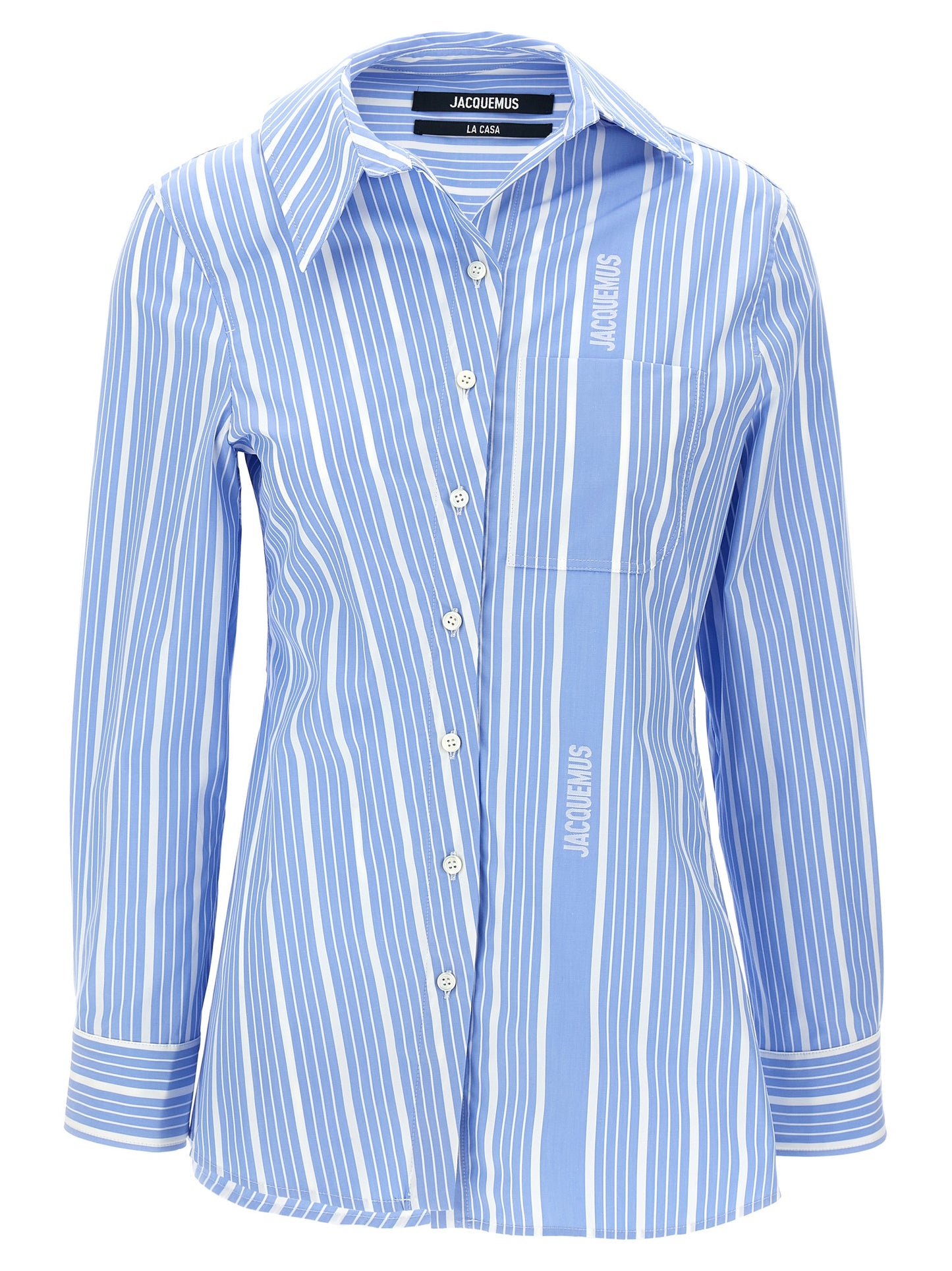 Jacquemus La Chemise Pablo Shirt — Light Blue Shirt