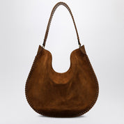 Sac hobo souple Oskan d'Isabel Marant en daim cognac