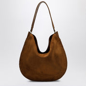 Sac hobo souple Oskan d'Isabel Marant en daim cognac
