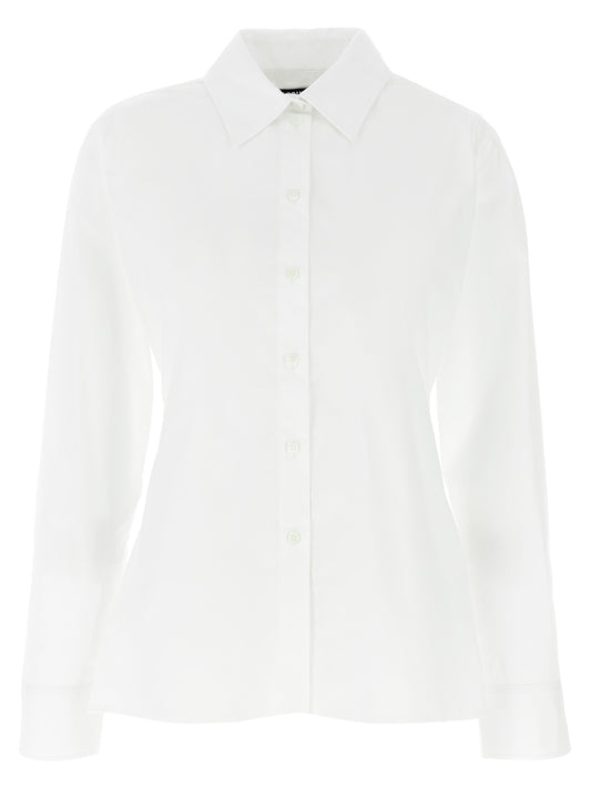 Jacquemus Chemise De Costume Shirt — White Cotton Shirt