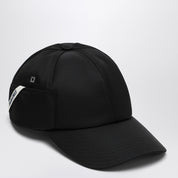 Black Ovalie baseball cap in cotton