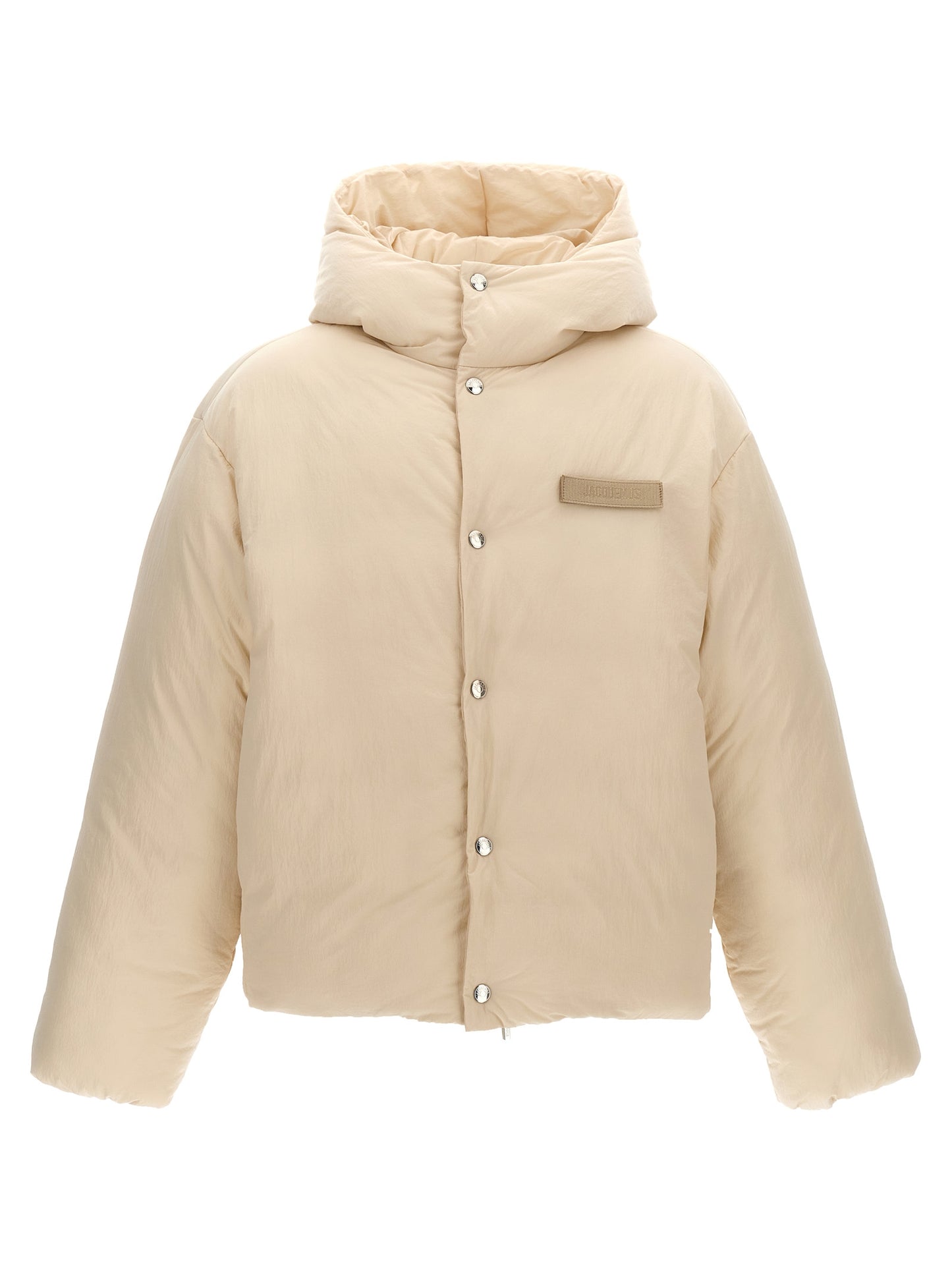 Jacquemus La Doudoune Down Jacket — White Puffer Jacket