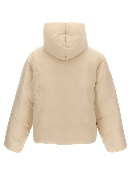 Jacquemus La Doudoune Down Jacket — White Puffer Jacket