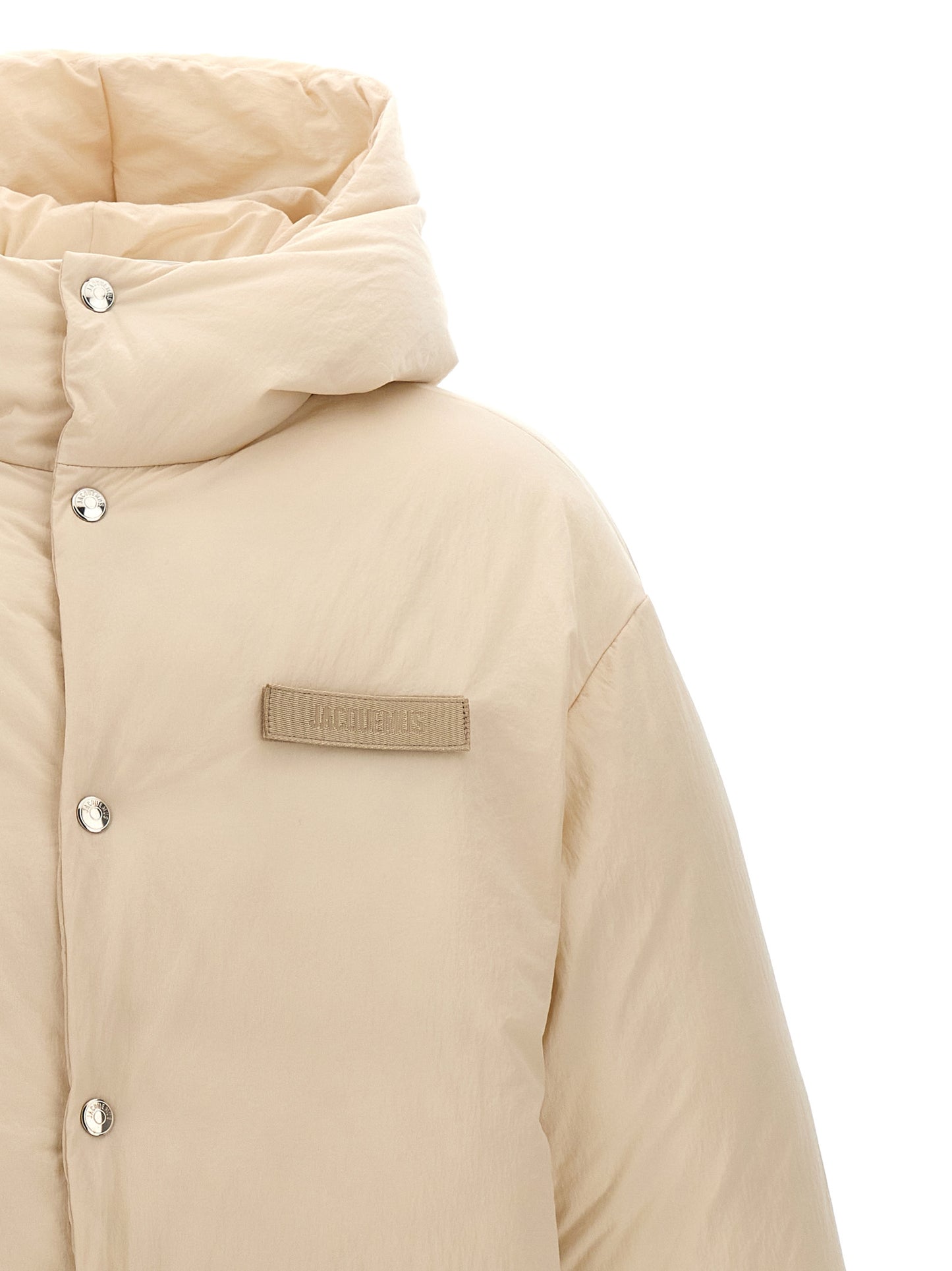 Jacquemus La Doudoune Down Jacket — White Puffer Jacket